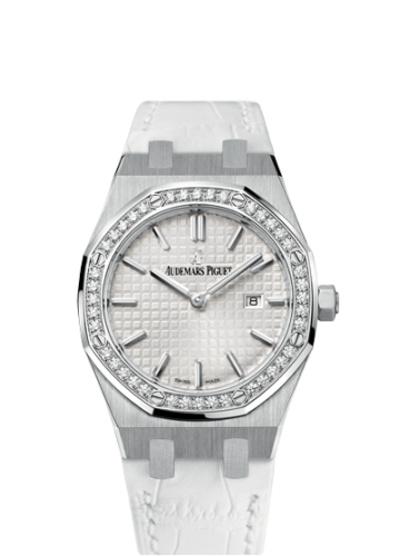 Audemars Piguet Royal Oak 67651 Quartz Stainless Steel / Silver / Strap 67651ST.ZZ.D011CR.01