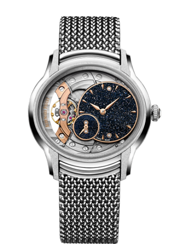 Audemars Piguet Millenary Hand-wound Frosted White Gold / Aventurine / Bracelet 77244BC.GG.1272BC.01