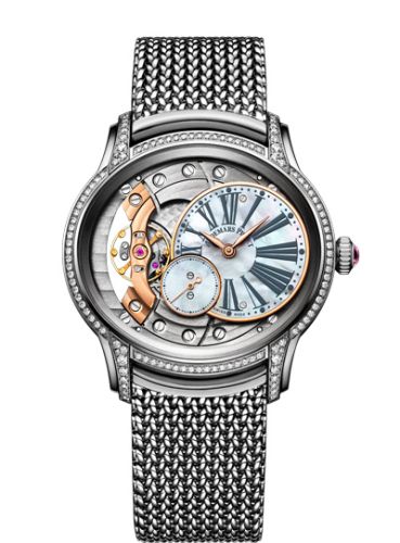 Audemars Piguet Millenary Hand-wound White Gold / Mother of Pearl / Bracelet 77247BC.ZZ.1272BC.01