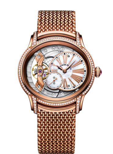 Audemars Piguet Millenary Hand-wound Pink Gold / Mother of Pearl / Bracelet 77247OR.ZZ.1272OR.01