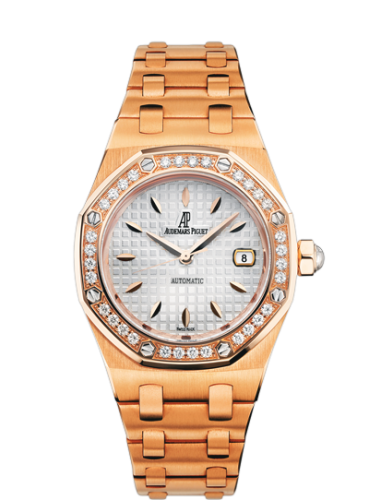 Audemars Piguet Royal Oak Selfwinding 77321 Pink Gold / Diamond / Silver / Bracelet 77321OR.ZZ.1230OR.01