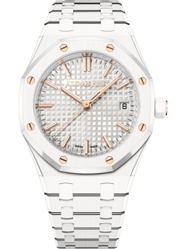 Audemars Piguet Royal Oak Selfwinding 34 White Ceramic / White 77350CB.OO.1266CB.01