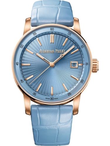 Audemars Piguet CODE 11.59 Automatic 38 Pink Gold / Light Blue 77410OR.OO.A344CR.01