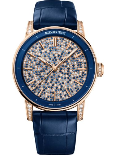 Audemars Piguet CODE 11.59 Automatic 38 Pink Gold - Diamond / Diamond - Sapphire 77410OR.ZZ.D343CR.01