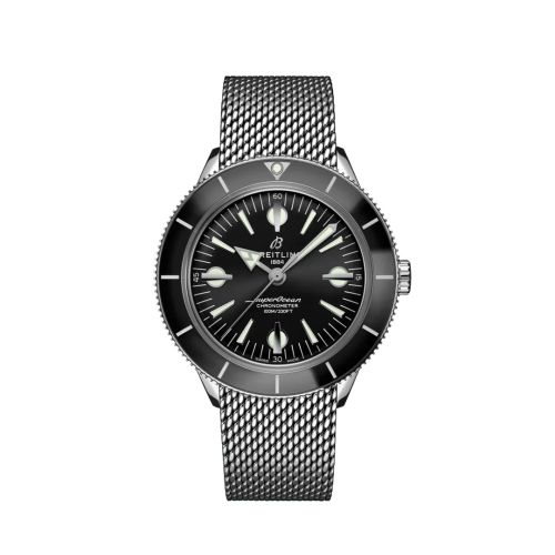 Breitling Superocean Heritage '57 Stainless Steel / Black / Mesh A10370121B1A1