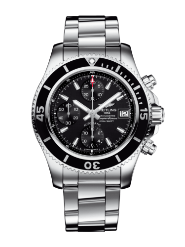 Breitling Superocean Chronograph 42 Stainless Steel / Black / Bracelet A13311C91B1A1