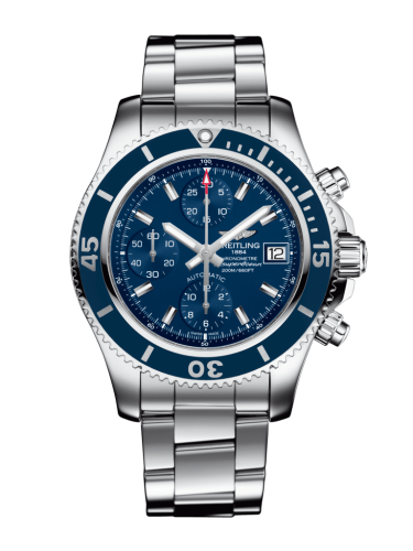 Breitling Superocean Chronograph 42 Stainless Steel / Blue / Bracelet A13311D11C1A1