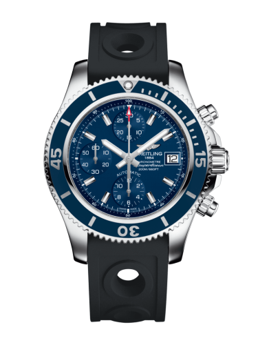Breitling Superocean Chronograph 42 Stainless Steel / Blue / Rubber / Pin A13311D1/C971/225S/A18S.1