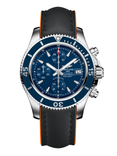 Breitling Superocean Chronograph 42 Stainless Steel / Blue / Rubber / Pin A13311D1/C971/244X/A18BA.1