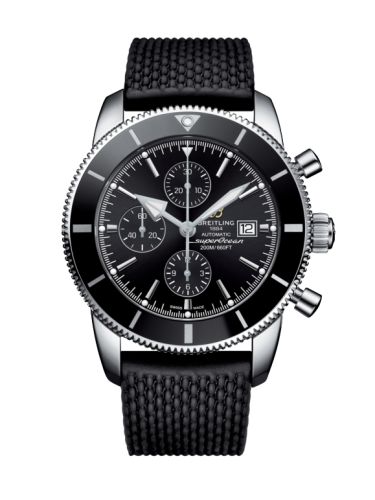 Breitling Superocean Heritage II 46 Chronograph Stainless Steel / Black / Black / Rubber / Folding A1331212/BF78/256S/A20D.4