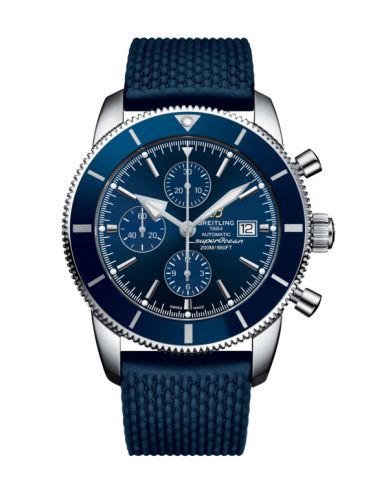 Breitling Superocean Heritage II 46 Chronograph Stainless Steel / Blue / Blue / Rubber / Pin A1331216/C963/277S