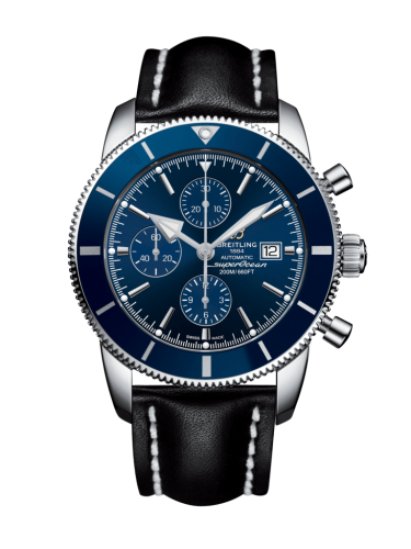 Breitling Superocean Heritage II 46 Chronograph Stainless Steel / Blue / Blue / Calf / Folding A1331216/C963/442X/A20D.1