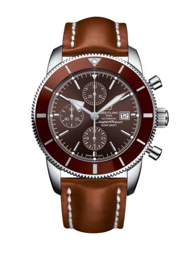 Breitling Superocean Heritage II 46 Chronograph Stainless Steel / Bronze / Bronze / Calf / Pin A1331233/Q616/439X/A20BA.1