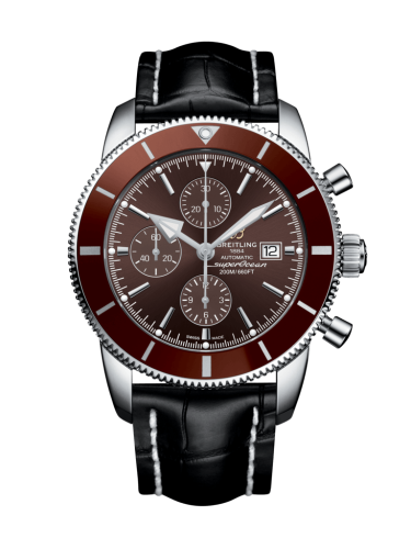 Breitling Superocean Heritage II 46 Chronograph Stainless Steel / Bronze / Bronze / Croco / Pin A1331233/Q616/760P/A20BA.1
