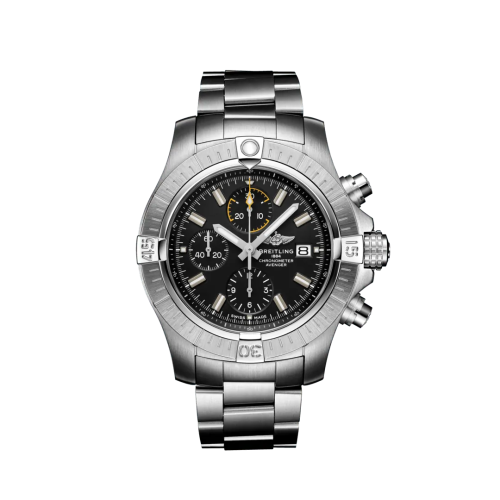 Breitling Avenger Chronograph 45 Stainless Steel / Black / Bracelet A13317101B1A1