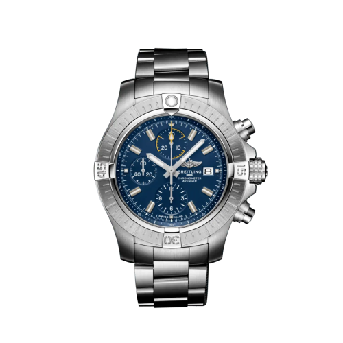 Breitling Avenger Chronograph 45 Stainless Steel / Blue / Bracelet A13317101C1A1