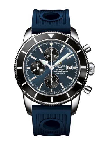 Breitling Superocean Heritage 46 Chronograph Stainless Steel / Black / Gun Blue / Calf A1332024.C817.441X