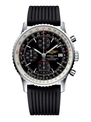 Breitling Navitimer Heritage Stainless Steel / Black / Rubber A1332412.BF27.272S
