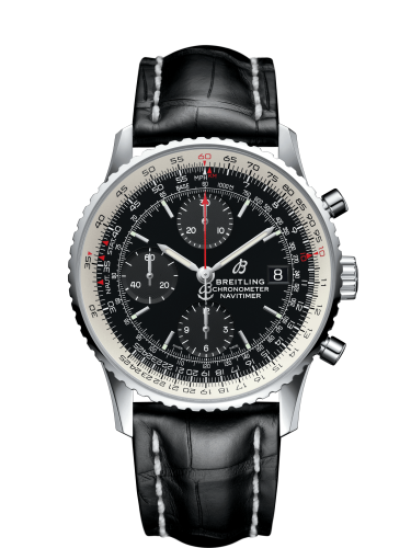 Breitling Navitimer 1 Chronograph 41 Stainless Steel / Black / Black Croco / Pin A13324121B1P1