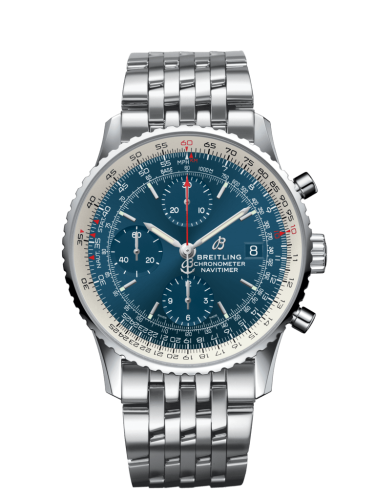 Breitling Navitimer 1 Chronograph 41 Stainless Steel / Blue / Bracelet A13324121C1A1
