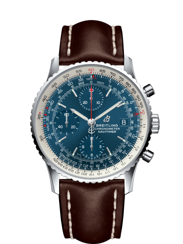 Breitling Navitimer 1 Chronograph 41 Stainless Steel / Blue / Calf / Pin A1332412/CA02/437X