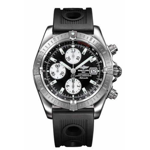 Breitling Chronomat Evolution Stainless Steel / Black A1335611/B719