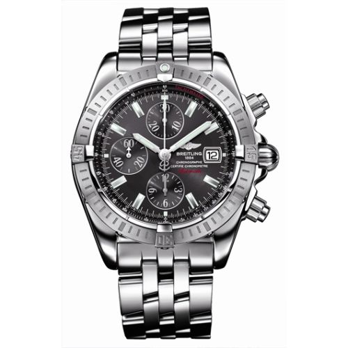 Breitling Chronomat Evolution Stainless Steel / Grey A1335611/M512