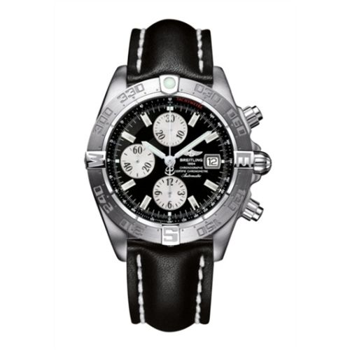 Breitling Galactic Chronograph II Stainless Steel / Black A1336410/B719/435X