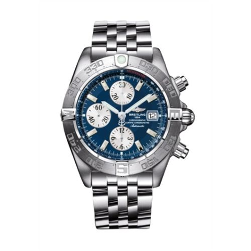 Breitling Galactic Chronograph II Stainless Steel / Blue A1336410/C645/379A