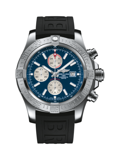 Breitling Super Avenger II Stainless Steel / Mariner Blue / Rubber / Pin A1337111/C871/154S/A20S.1