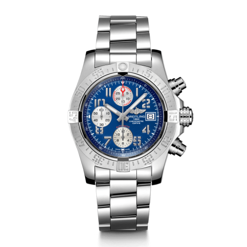 Breitling Avenger II Stainless Steel / Mariner Blue / Bracelet A13381111C1A1