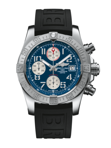 Breitling Avenger II Stainless Steel / Mariner Blue / Rubber / Pin A1338111/C870/152S/A20S.1