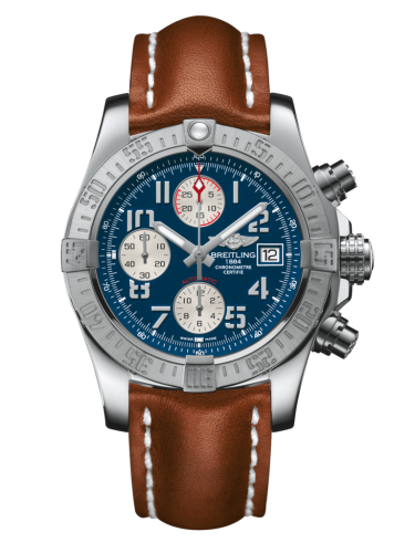 Breitling Avenger II Stainless Steel / Mariner Blue / Calf / Folding A1338111/C870/434X/A20D.1