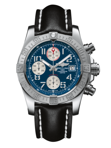 Breitling Avenger II Stainless Steel / Mariner Blue / Calf / Folding A1338111/C870/436X/A20D.1