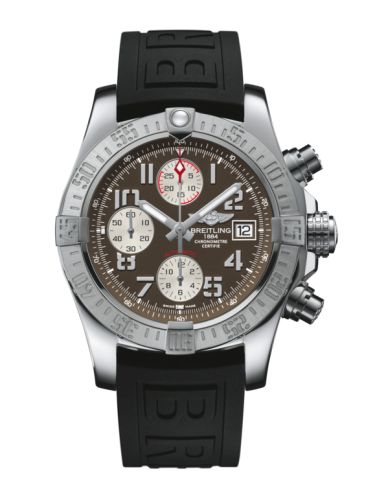 Breitling Avenger II Stainless Steel / Tungsten Gray / Rubber / Pin A1338111/F564/152S/A20S.1