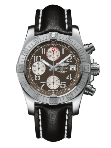 Breitling Avenger II Stainless Steel / Tungsten Gray / Calf / Folding A1338111/F564/436X/A20D.1
