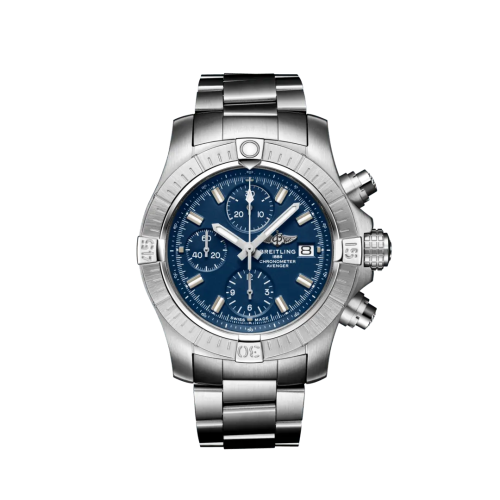 Breitling Avenger Chronograph 43 Stainless Steel / Blue / Bracelet A13385101C1A1