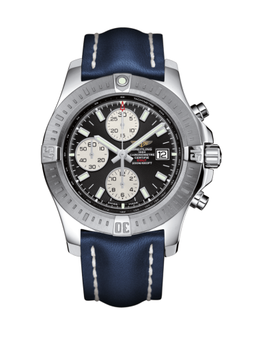 Breitling Colt Chronograph Automatic Stainless Steel / Volcano Black / Calf / Pin A1338811/BD83/105X/A20BA.1