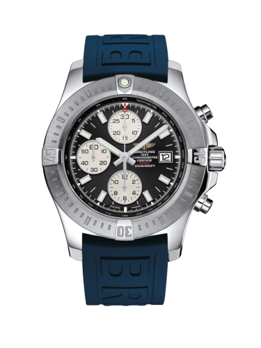 Breitling Colt Chronograph Automatic Stainless Steel / Volcano Black / Rubber / Folding A1338811/BD83/157S/A20D.2