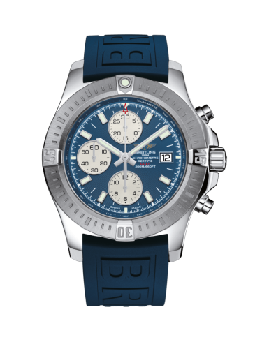 Breitling Colt Chronograph Automatic Stainless Steel / Mariner Blue / Rubber / Folding A1338811/C914/157S/A20D.2