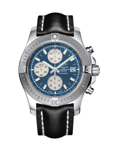 Breitling Colt Chronograph Automatic Stainless Steel / Mariner Blue / Calf / Folding A1338811/C914/436X/A20D.1