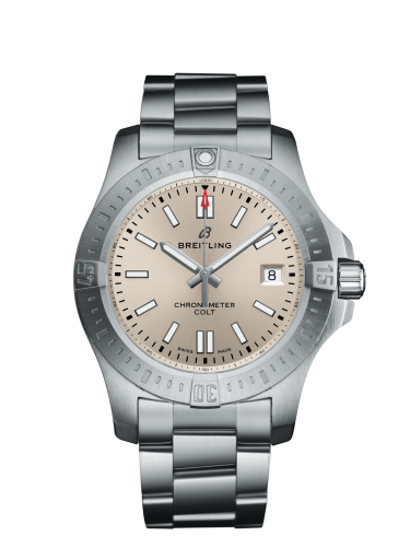 Breitling Chronomat Colt 41 Automatic Silver / Bracelet A1731310.G837.190A