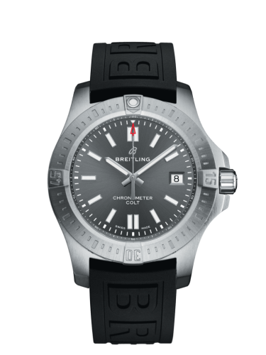 Breitling Chronomat Colt 41 Automatic Tempest Grey / Rubber / Folding A17313101F1S1