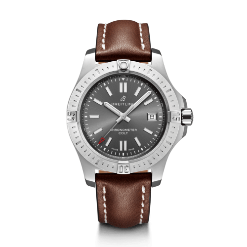 Breitling Chronomat Colt 41 Automatic Tempest Grey / Calf / Folding A17313101F1X3