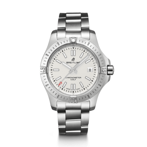 Breitling Chronomat Colt 41 Automatic Silver / Bracelet A17313101G1A1