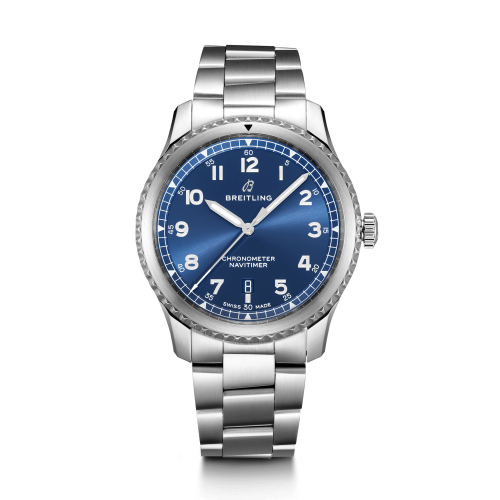 Breitling Navitimer 8 Automatic 41 Stainless Steel / Blue / Bracelet A17314101C1A1