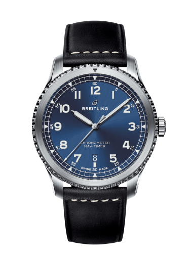 Breitling Navitimer 8 Automatic 41 Stainless Steel / Blue / Black Calf A17314101C1X2