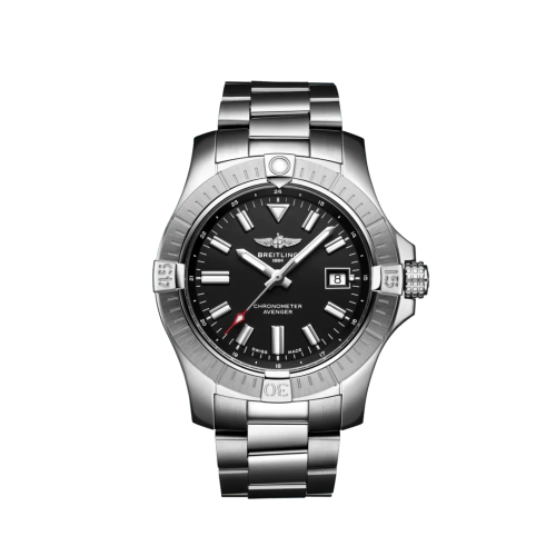 Breitling Avenger Automatic 43 Stainless Steel / Black / Bracelet A17318101B1A1