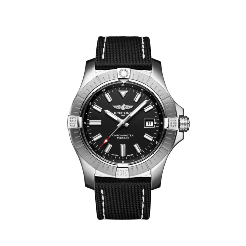 Breitling Avenger Automatic 43 Stainless Steel / Black / Military / Folding A17318101B1X2