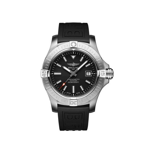 Breitling Avenger Automatic 45 Seawolf Stainless Steel / Black / Rubber A173192A1B1S1